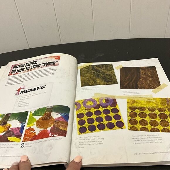 Acrylic Techniques in Mixed Media - Scribble, Stencil, Stamp by Roxeanne Padgett - Picture 4 of 16